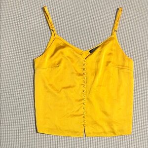 Aqua Yellow Camisole Top